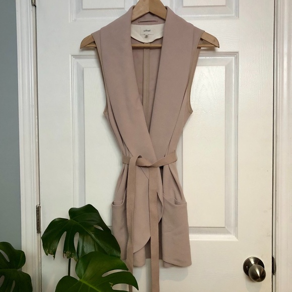 Aritzia Wilfred Normandie Jacket Vest - Picture 1 of 7